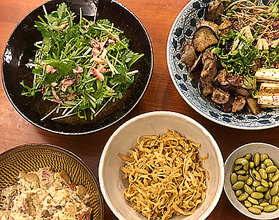 うつわオンラインショップ おかずのうつわ屋本橋・夫の料理